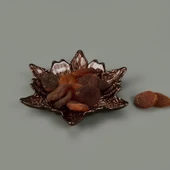 Kitchen Armoni 3'lü Çerezlik - Kahverengi - 15 cm thumbnail 3