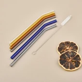 Straw Color 6'lı Cam Pipet Fırça Seti - Renkli thumbnail 2