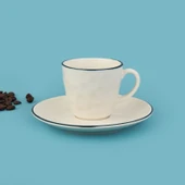 Kitchen Hammer 2'li Fincan Takımı - Krem / Mavi - 90 ml thumbnail 2