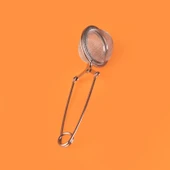 Houseware Paslanmaz Çelik Çay Süzgeci - Gri - 16 cm thumbnail 1