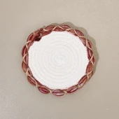 Soft Laetus Bardak Altlığı - Ekru - 13x13 cm - 2