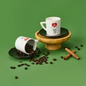 LMB-I02 Sevgi Temalı 2'li Fincan Takımı - Renkli - 90 ml thumbnail 1