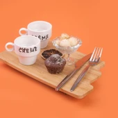 Kitchen Creme 2'li Espresso Fincanı - Krem / Siyah - 105 ml thumbnail 2