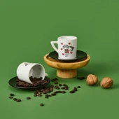 LMB-I01 Sevgi Temalı 2'li Fincan Takımı - Renkli - 90 ml thumbnail 1