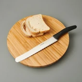 Deluxe Ekmek Bıçağı - Siyah - 18 cm - 2