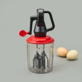 Twin Mix Hazneli El Mikseri - Siyah / Kırmızı thumbnail 2