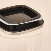 Whitley Cam Kavanoz - Şeffaf / Gri - 1,2 lt thumbnail 3