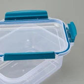 Diktdörtgen Kilitli Saklama Kabı - Asorti - 1,25 lt - 2