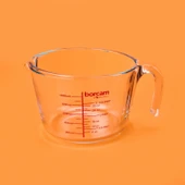 Borcam Ölçü Kabı - Şeffaf - 1 lt thumbnail 1