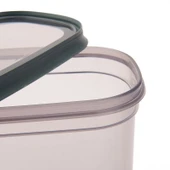 Vinto Dikdörtgen Erzak Kabı - Gri - 2,1 lt - 3