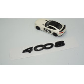 DK Peugeot 4008 Ön Kaput Ve Bagaj 3M 3D ABS Parlak Siyah Yazı Logo thumbnail 2