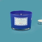 Deco Bold Hearts Mum - Mavi - 150 gr thumbnail 2