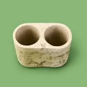 Octavia Diş Fırçalık - Bej thumbnail 3