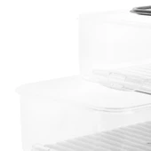 Easy Click 3 Parça Saklama Kabı - Şeffaf - 1,6 lt thumbnail 3