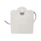 Lüx Geniş Kapaklı Kağıtlık - Krom - 13x5x12,3 cm - 2