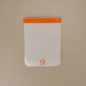 Yıkanabilir 3'lü Gıda Saklama Poşeti - Renkli - 19x25 cm thumbnail 3