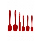 Drongo 6'lı Spatula Seti - Kırmızı thumbnail 1