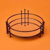 Bath Dokuz Telli Aynalı Organizer - Siyah - 9x21 cm thumbnail 1