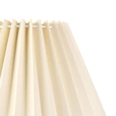 Lighting French Cottage Ahşap Ayak Abajur - Koyu Kahverengi / Krem thumbnail 3