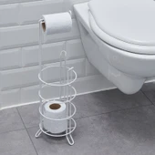 Yedekli Tuvalet Kağıtlığı - Beyaz - 2