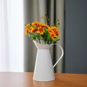 Dekoratif Yapay Papatya - 34 cm thumbnail 1