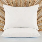 Soft Basic 2'li Yastık Kılıfı - Beyaz - 50x70 cm thumbnail 1