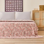 Soft Vinerya Çift Kişilik Yatak Örtüsü - Krem - 220x255 cm thumbnail 2