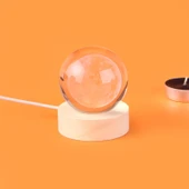 Deco Dünya Ledli Küre - 6 cm - 2