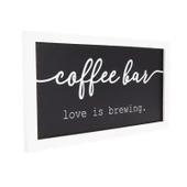 Deco Coffee Duvar Panosu - Siyah - 40x20 cm thumbnail 3