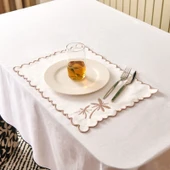 Soft Palm Amerikan Servis - Beyaz - 30x50 cm thumbnail 2