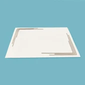 Kitchen Deri Amerikan Servis - Krem - 32x44 cm thumbnail 3