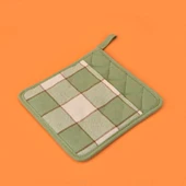 Toscana Tutaç - Ekru / Yeşil - 20x20 cm thumbnail 1