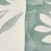 Soft Nora Kırlent - Yeşil / Ekru - 45x45 cm thumbnail 2