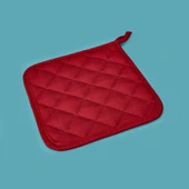 Gabardin Tutaç - Kırmızı - 20x20 cm thumbnail 1