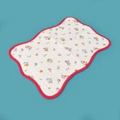 Fans Amerikan Servis - Beyaz / Renkli - 35x50 cm thumbnail 2