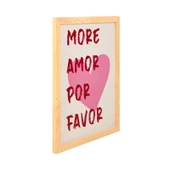 Deco Bold Hearts Duvar Panosu - Kırmızı / Pembe - 30x40 cm thumbnail 2