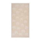 Soft Palm Peştamal - Bej - 90x160 cm thumbnail 1