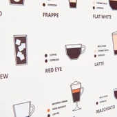 Deco Time Of Coffee Pano - Beyaz - 30x40 cm thumbnail 3