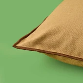 Soft Oras Kırlent - Hardal - 35x55 cm thumbnail 3