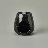 Deco Enyo Seramik Buhurdanlık - Siyah - 11 cm - 2