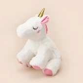 Soft Unicorn Figürlü Yastık - Beyaz - 25x32 cm - 2