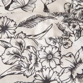 Soft Novera Kolay Ütülenir Çift Kişilik Nevresim Seti - Antrasit thumbnail 3