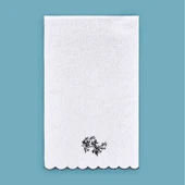 Soft French Cottage Onda El Havlusu - Ekru / Siyah - 30x50 cm thumbnail 2