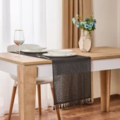 Soft Santa Runner - Siyah - 35x145 cm thumbnail 1