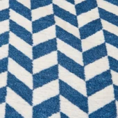 Soft Flux Pamuklu Çift Kişilik Battaniye - Lacivert - 200x220 cm thumbnail 3