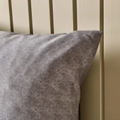 Soft Tanura Kolay Ütülenir 2'li Yastık Kılıfı - Antrasit - 50x70 cm thumbnail 2