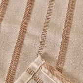 Soft Herringbone Runner - Ekru / Bej - 50x130 cm thumbnail 3