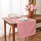 Soft Pötikareli Runner - Kırmızı - 50x130 cm thumbnail 1