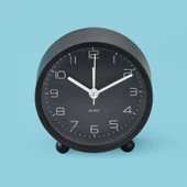 Kronos Masa Saati - Siyah - 9x4 cm thumbnail 1