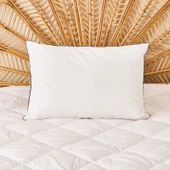 Soft Pamuk Microjel Yastık - Beyaz - 50x70 cm thumbnail 1